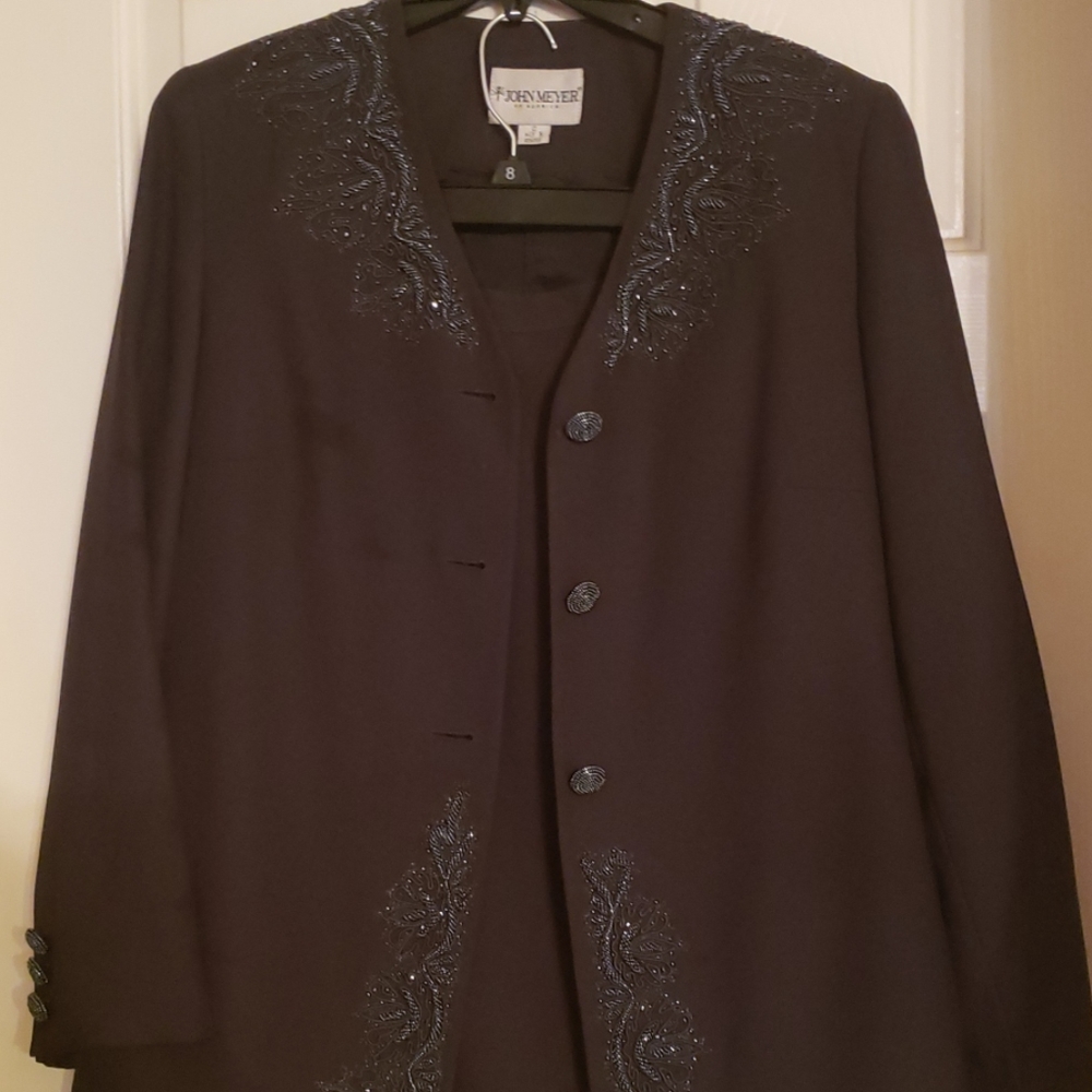2 piece designer John Meyer of Norwich suit
